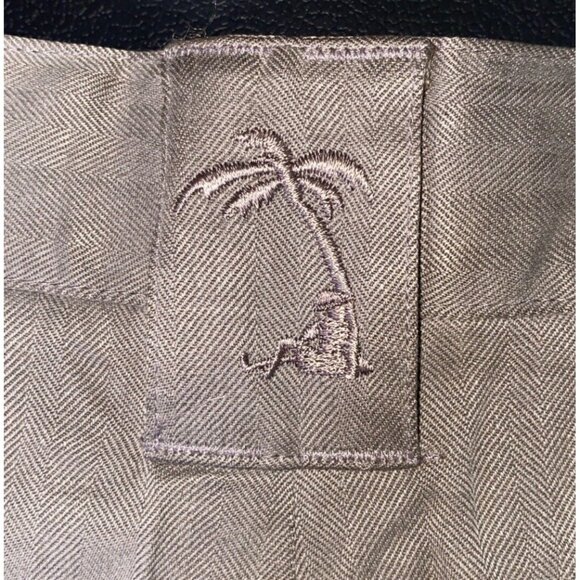 Jamaica Jaxx Mens Silk Dress Shorts W38 Gray Lightweight With Button Pockets - Picture 4 of 7